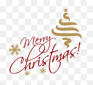 Sticker #stickers #christmas - Merry Christmas Text Png Clipart ClipartFlare.com 