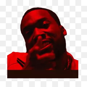 Pointing Meek Mill Sticker - Pointing Meek Mill Blue Notes2Song ClipartFlare.com 