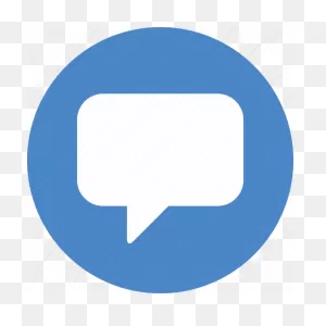 Blue, Chat, Chatting, Circle, Comment, Message, Messaging Icon ClipartFlare.com 
