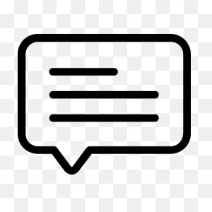Message, Bubble Free Icon Of Thick