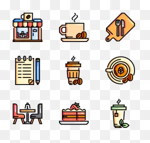 Cafe - Restaurant Menu Icon Vector Clipart - Full Size Clipart ClipartFlare.com 
