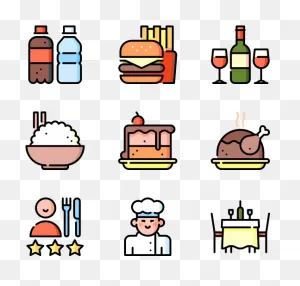 Line Clipart Menu - Restaurant Menu Icon Vector - Png Download ClipartFlare.com 