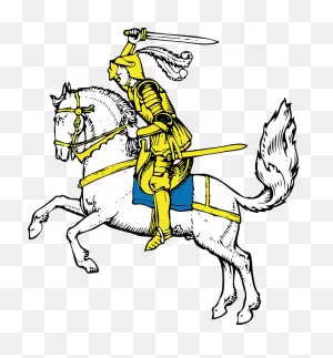 Knight Medieval Warrior - Free Vector Graphic On ClipartFlare