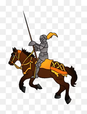 Medieval Knight Cartoon Medieval Ages Knights Vector Cliparts ClipartFlare.com 