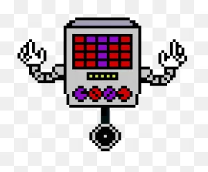 Omega Mettaton - Mettaton Sprite Clipart - Full Size Clipart ClipartFlare.com 