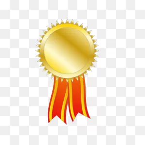 Gold Medal On A Black Background Free Image Download