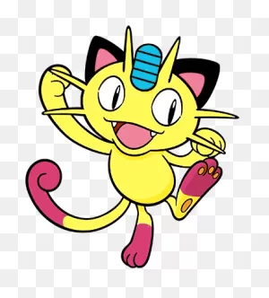 Meowth (Custom Shiny) By Pokemonmain05 On 
