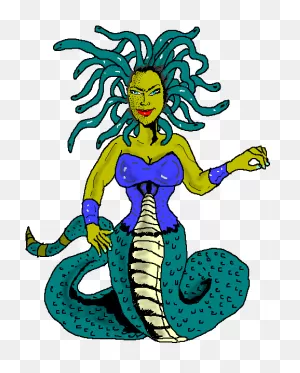 Download Hd Medusa Cartoon Cliparts - Medusa Clip Art Transparent ClipartFlare.com 
