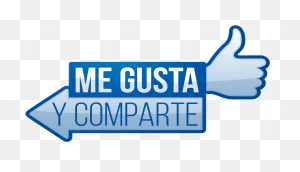 Like And Share Icon Vector , Png Download - Me Gusta Y Comparte ClipartFlare.com 