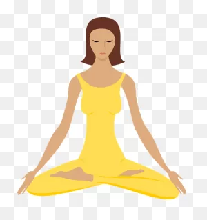 Yoga Meditate Meditation - Free Vector Graphic On ClipartFlare