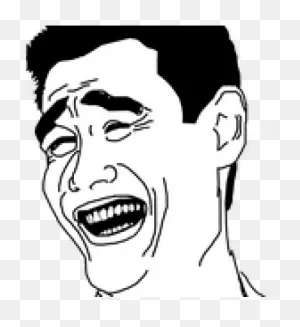 Download Hd Yao Ming Face Clipart - Funny Face For Meme ClipartFlare.com 
