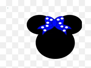 Download Minnie Mouse Clipart Blue - Minnie Mouse Blue Bow - Full ClipartFlare.com 