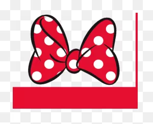 Ribbon Minnie Mouse Sticker - Ribbon Minnie Mouse Bow - Discover ClipartFlare.com 