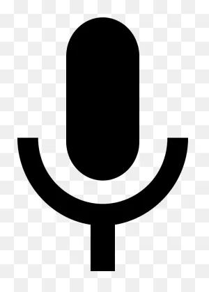 Mic Free Icon Of Modern Line Art