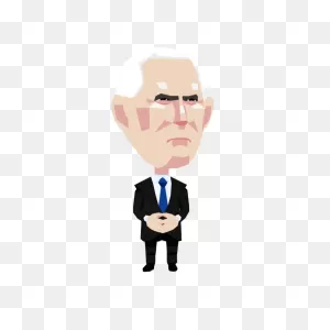 Mike Pence Low Poly Style – Dedipic