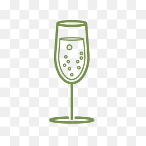 Mimosa Set Up (Bottle Of Sparkling, Juice) | Chestnut Tree Tea ClipartFlare.com 