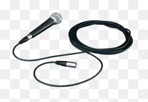 Microphone Clipart Wire Png - Mic With Cord Png Transparent Png ClipartFlare.com 