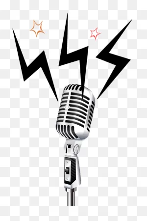 Microphones-Radio - Png Stand Up Mic Clipart - Full Size Clipart ClipartFlare.com 