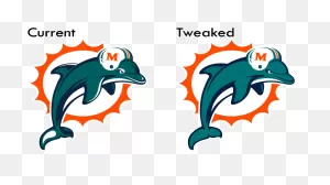 Miami Dolphins Logo Tweaked - Miami Dolphins Clipart - Full Size ClipartFlare.com 