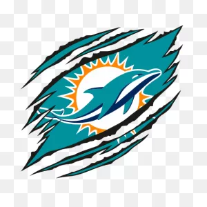 Ripped Miami Dolphins Logo Svg | Miami Dolphins Logo Svg | Ripped ClipartFlare.com 