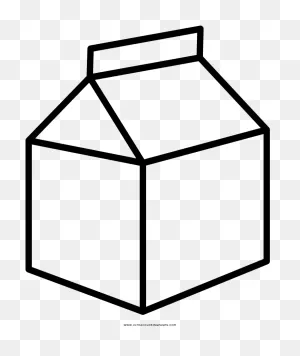 Milk Carton Coloring Page Clipart - Full Size Clipart (#897817 ClipartFlare.com 