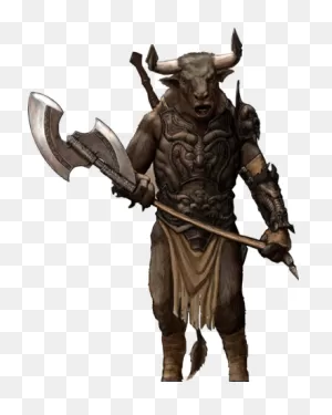 Modern Minotaur | Fiction Taxonomy Wiki | ClipartFlare