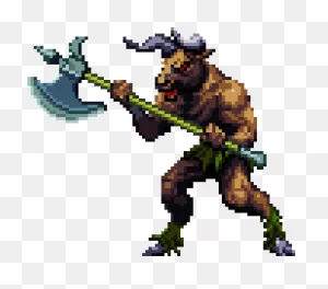 Minotaur | Castlevania Wiki | ClipartFlare