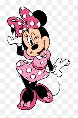 Pink Minnie Minnie Mouse Clipart - Png Download - Full Size ClipartFlare.com 