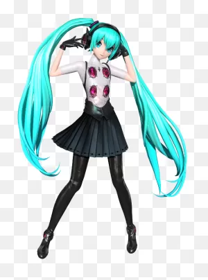 Download Hd Hatsune Miku Clipart P4D - Hatsune Miku Project Diva ClipartFlare.com 