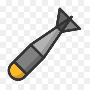 Missile Clipart Transparent Png - Stickpng