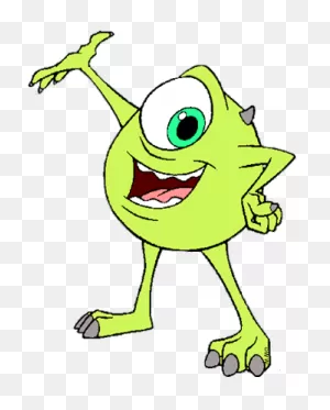Playstation 2 - Monsters, Inc. Scare Island - Mike Wazowski - The ClipartFlare.com 