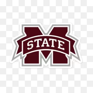 Mississippi State Bulldogs Ncaa Logo Sticker