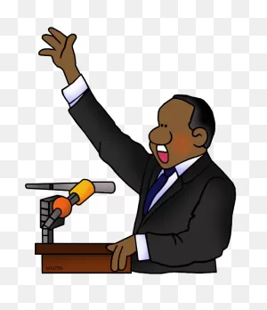 Black History Month Clip Art By Phillip Martin, Martin Luther King ClipartFlare.com 