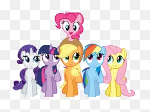 My Little Pony Clipart Group - Mlp Smile Parade - Png Download ClipartFlare.com 