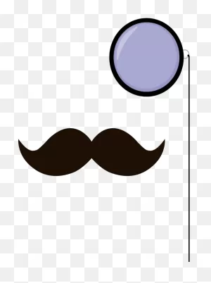 Gentleman With Monocle Vector Icon