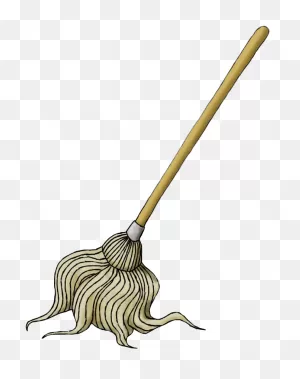 Mop - Clipart Mop | Full Size Png Download | ClipartFlare