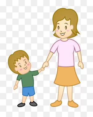 Child And Mother Clipart - Child - Png Download - Full Size ClipartFlare.com 