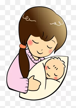 Mother And Baby Are Sleeping Clipart. Free Download Transparent ClipartFlare.com 