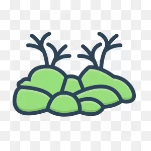 Moss, Lichen, Dartre, Sphagnum, Pleurocarp, Nonvascular Plant Icon ClipartFlare.com 
