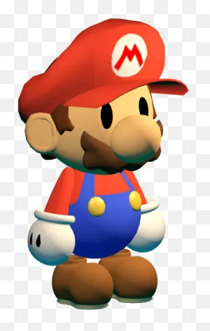 Download Zip Archive - Paper Mario 3D Model Clipart - Full Size ClipartFlare.com 