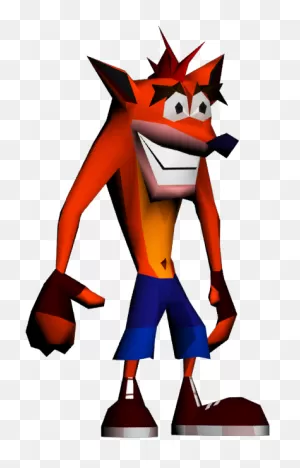 View 9125 , - Crash Bandicoot Original Model Clipart - Large Size ClipartFlare.com 