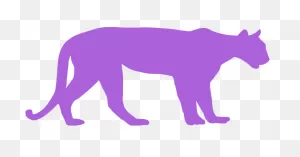 Mountain Lion Silhouette - Free Vector Silhouettes | ClipartFlare