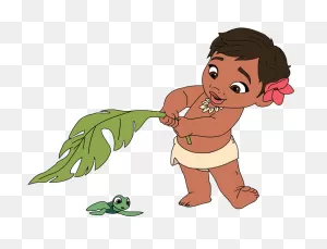 Jpg Clip Art Disney Galore Toddler - Baby Moana Clipart | Full ClipartFlare.com 