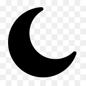 Crescent Moon Phase Free Vector Icons Designed By Freepik | Free ClipartFlare.com 
