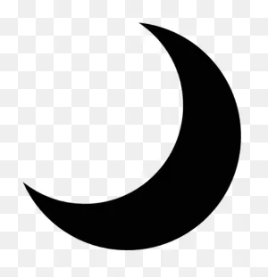 Crescent Moon Vector Clipart - Full Size Clipart (#5629826 ClipartFlare.com 