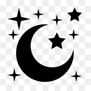 Half Moon, Moon, Night, Night Time, Stars Icon - Download On Iconfinder