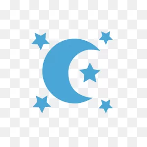 Moon And Stars - Free Icons: Easy To Download And Use