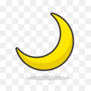 Crescent Moon Emoji Clipart. Free Download Transparent .png ClipartFlare.com 