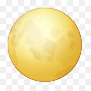 Download Full Moon Emoji Image In Png | Emoji Island