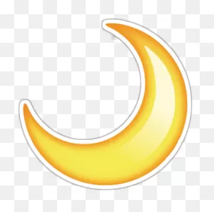Hd Moon Png -Half Moon Png Hd - Half Moon Emoji Transparent, Png ClipartFlare.com 